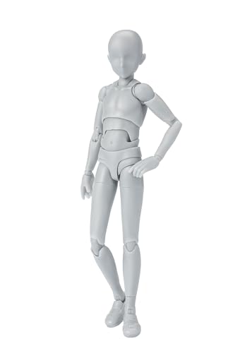 TAMASHII Nations - Tamashii - Body-Kun -School Life- Edition DX Set (versión de Color Gris), Figura de acción Bandai Spirits S.H.Figuarts