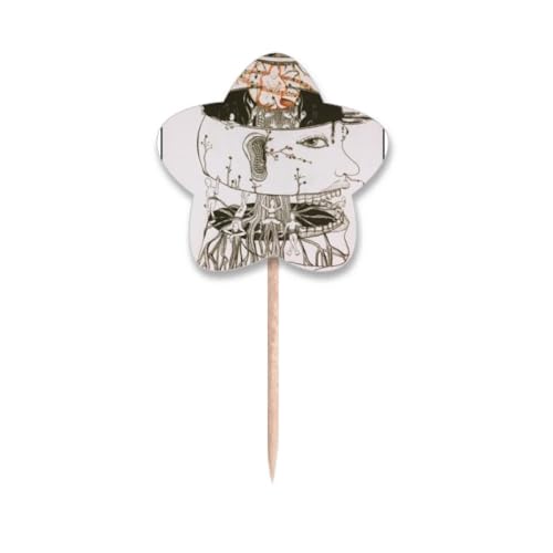 Cupcake picks étoiles pour vos buffets de mariage et soirées - 2