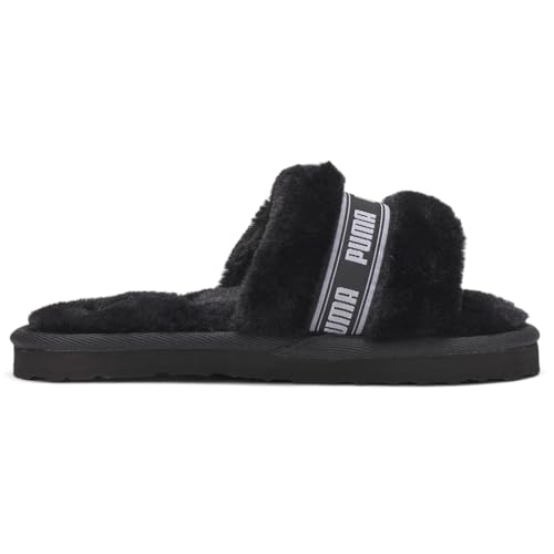 PUMA Toddler Girls Fluff Slide Casual Sandals Casual - Black