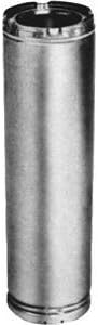 American Metal 8hs-12 Insulated Chimney Pipe, 3 Wall