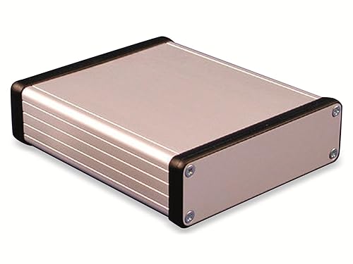 Hammond 1455L1201 Extruded Aluminium Enclosure 123 x 103 x 30.5mm Natural