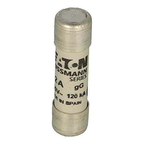 Cooper Bussmann C10G12 AC Cylindrical Fuse, 10 x 38, 12 Amp, GG, 500V