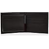 Tommy Hilfiger Men's Genuine Leather Passcase Wallet with ID Window and Multiple Card Slots