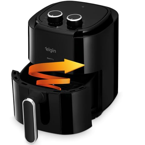 Fritadeira Elétrica Start Fry Elgin 3,5 Litros Preta 220v - Air Fryer