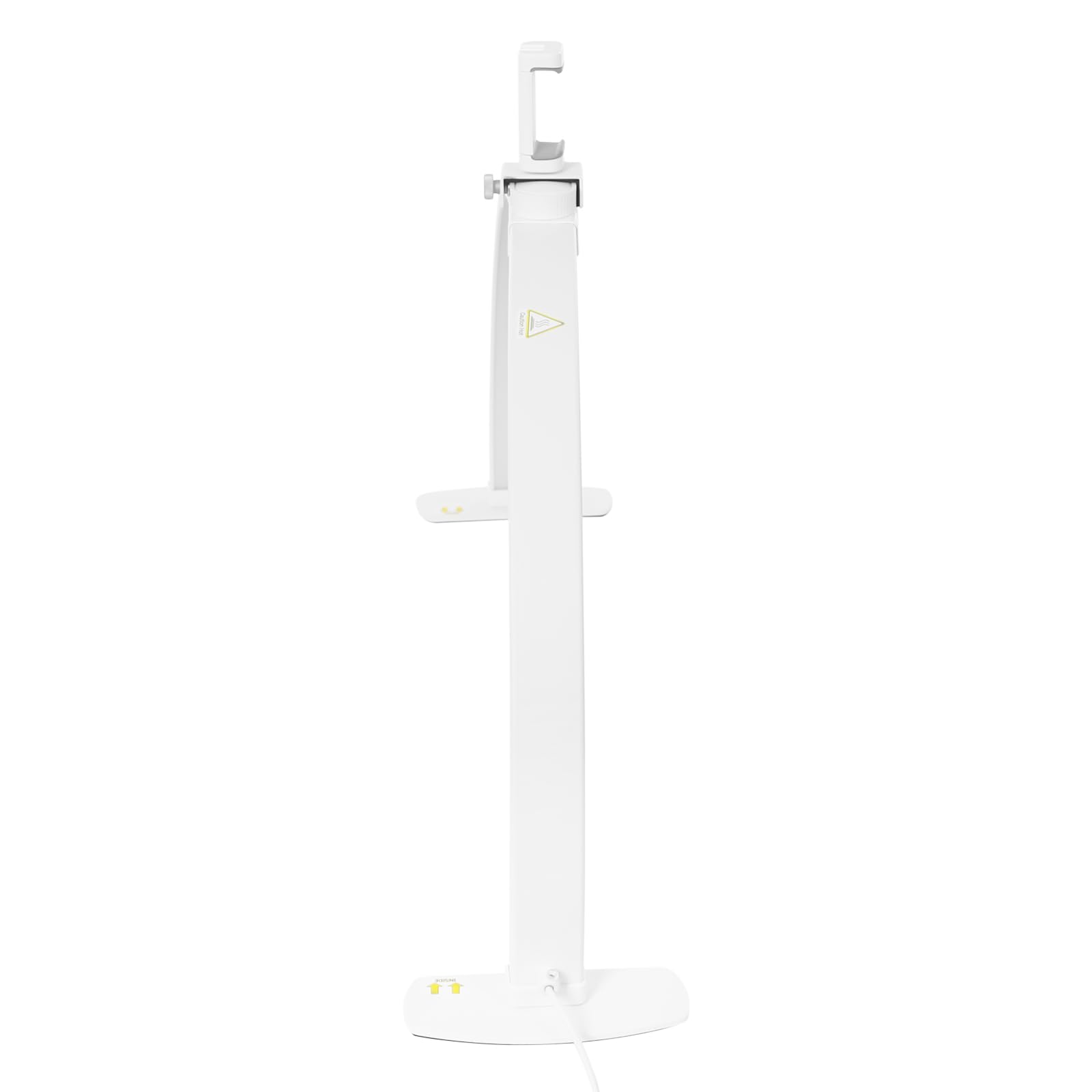 Schönheitslampe, 73.8x38cm Halbmond Lampe für Nagel Schreibtisch, Geführte Nagel Schreibtisch Lampe, Nagel Tech Licht, Wimpernlampe für Schönheitsdienstleistungen wie Make-up, Augenbrauen (Weiß)
