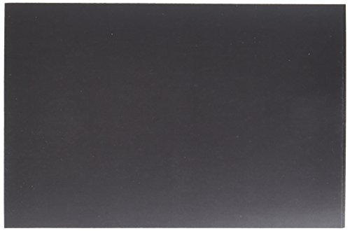 Darice 3 Piece Sticky Back Magnet Sheet, Black