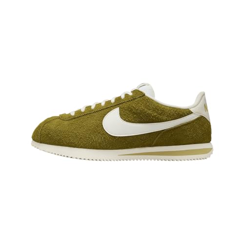 Nike Cortez SE Suede Men's Shoes (HF3142-300, Pacific Moss/Infinite Gold/Muslin/Sail)