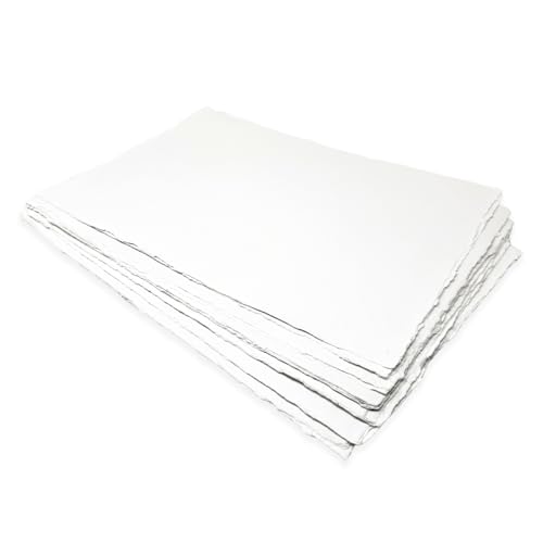 Artway Indigo - A3 Baumwoll-Rag-Papier - 100% Baumwolle/Handgemacht - 250gsm Glatte Textur - A3 (20 Blätter)