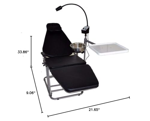portable foldable dental chair ampoperating led lamp amp nylon bagsamp doctor39s chairssaddle horse chairsquare chair