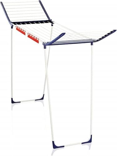 Leifheit Tendedero con alas Pegasus 180 Solid Maxx, tendedero de ropa plega...