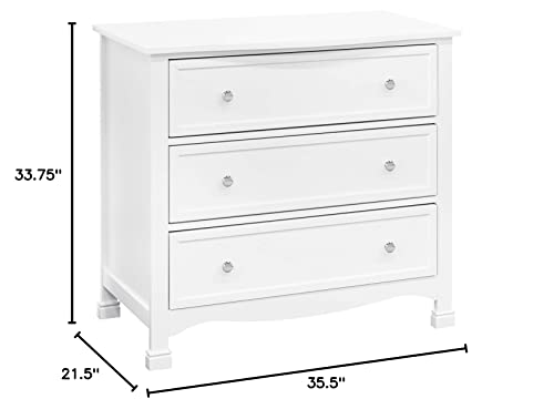 Davinci Kalani 3-Drawer Dresser In White #TOP7