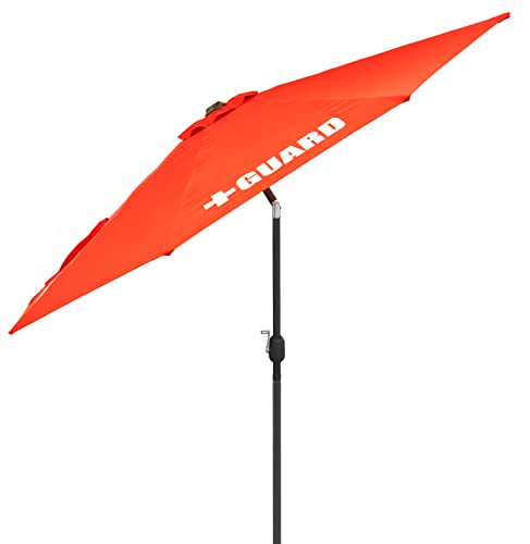 BLARIX Guard Heavy Duty Canvas Umbrella (Red)