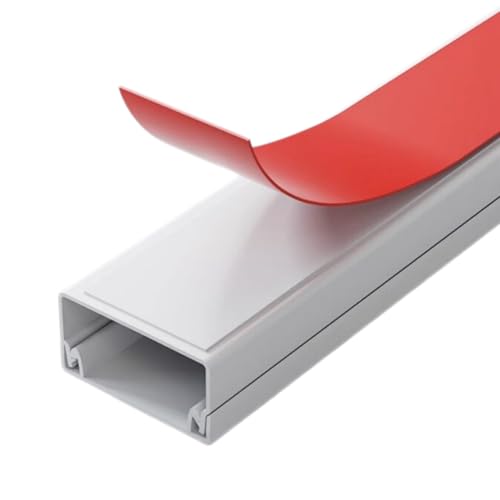 Cache-câbles modulaire en aluminium réglable 15-39mm pour rangement de fils électriques
