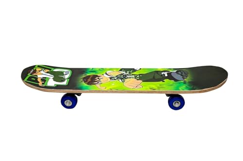 Image of BABAFAB Skateboards Deck 24''x 6'' use The Plywood, max Load is 100kg.Suitable for All-Level Riders with Different Riding Styles.(Ben -10)