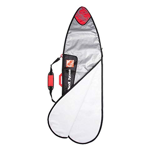 CAPA DE PRANCHA DE SURF REFLETIVA FUN BOARD - RED NOSE PRATA 7-6