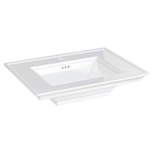American Standard 297008.02 Town Square S Pedestal Sink Top-8" Centers, 8-Inch, White #TOP1