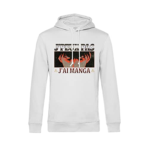 Sweat à capuche anime roy manga fanart pull otaku confortable imprimé en France