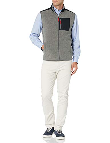 Image of Amazon Essentials Men's Full-Zip Polar Fleece Insulated Vest (Available in Big & Tall)