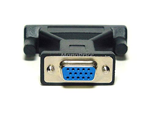 Adaptador Monoprice 13W3 Macho a HD15 Hembra VGA miniatura 2