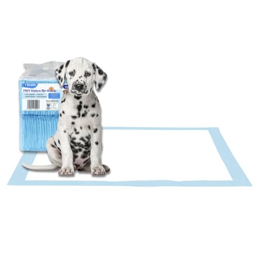 Fazlanix PIPI Matten für Hunde,100 Stück, 60x60cm Trainingspads , Hunde PIPI Unterlagen, Super saugâ€¦ – Miniatur