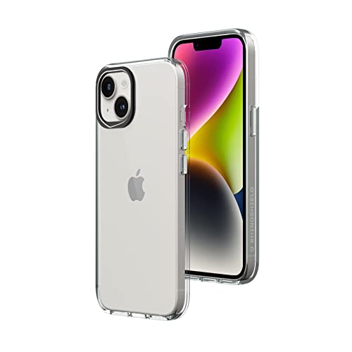 Coque rigide RhinoShield Clear iPhone 14 finis les problèmes de jaunissement