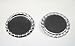 100 Flattened Chrome Bottle Caps Silver Bottlecaps Flat