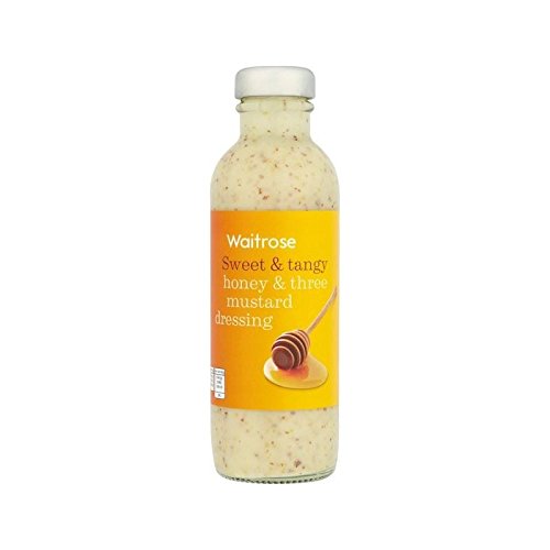 Miel Y Mostaza Vestidor Waitrose 250Ml - Paquete de 6
