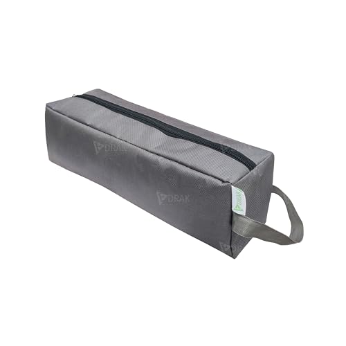Image of EDRAK Hair Dryer airwrap Hair Straightener Bag Pouch Cover case.Cosmetic Hair Brush Toiletry Pouch for Travel(Grey)