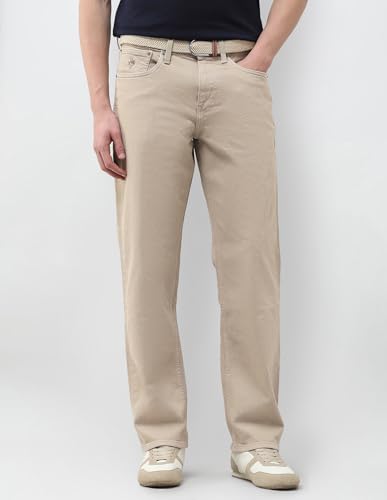 Image of U.S. Polo Assn. Denim Co. Men's Shawn Relaxed Fit Brown Jeans