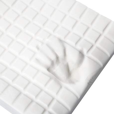Orliman - Cuscino antidecubito in memory foam quadrato per prevenire decubiti, ideale per lunghi periodi di seduta, Morbido, Nero