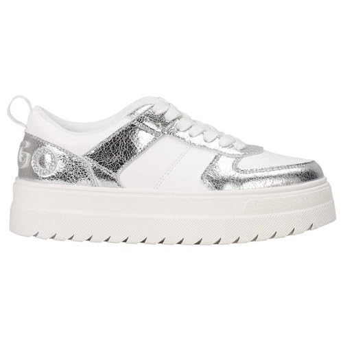 Basket HUGO Lyssa Tenn pucrk chaussure basse mode femme blanche