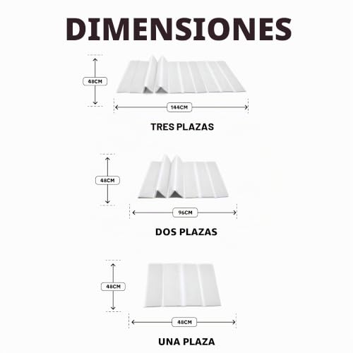Miniatura 2 de Velosso Sag Savers - Tableros Rejuvenecedores De Sofá Para Sillas, Camas, Sillón, Soporte De Asiento Rejuvenece La Firmeza Tres Plazas