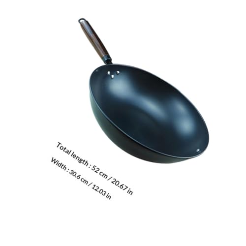 Sartén de hierro con mango antiadherente Luxshiny miniatura 2