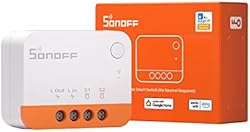 SONOFF ZBMINIL2 Extreme Zigbee Smart Light Switch (2 Way), Works with Alexa, SmartThings Hub, Google Home&SONO