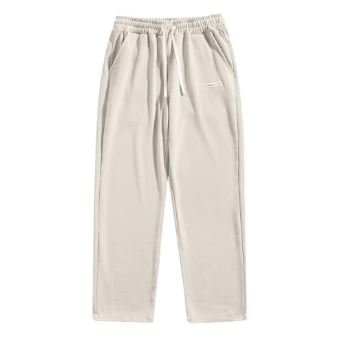 Corduroy Pants Men Baggy Casual Drawstring Elastic Waist Wide Leg Pants Fall Vintage Lounge Sweatpants with Pockets4