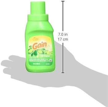 Gain + Aroma Boost Liquid Laundry Detergent, Original Scent, 6 Loads, 10 fl oz, HE Compatible, Pack of 12 - Image 6