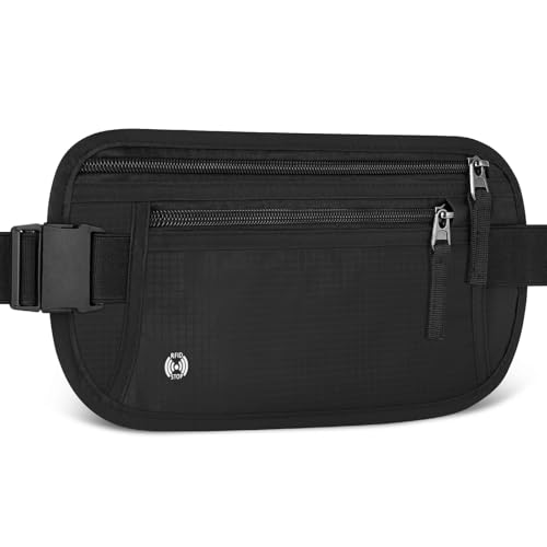Aucuu Sac Banane de Voyage avec RFID Blocage, Sac...