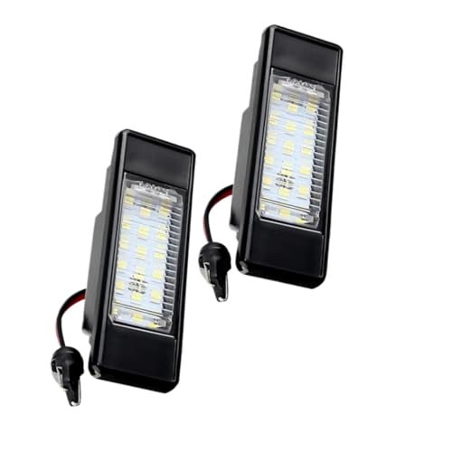 Piloto de matrícula para Nissan Primera P12 Teana y Pathfinder R51 2 piezas