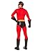 Spirit Halloween Adult Mr. Incredible Costume - The Incredibles, Men, Size ADULT EXTRA LARGE Standard, Multicolor