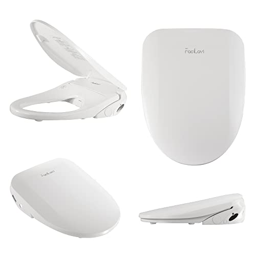 Facilavi Fc3Se Electronic Bidet Toilet Seat With Instant Warm Water Elongated Smart Toilet Seat With Heated Seat Washlet With Self-Cleaning Nozzle Without Warm Dryer For Men/Women/Child #TOP4
