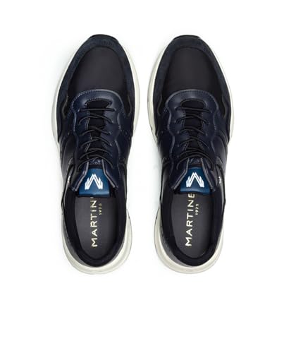 Martinelli Para Hombre. C001-2967X Zapatillas Norwich Marino (41), Plano, 1 A 3Cm, Cordones, Casual - 6