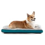 Brindle Shredded Memory Foam Dog Bed - Orthopedic Pet Mat - Crate Bed - Machine Washable Water...