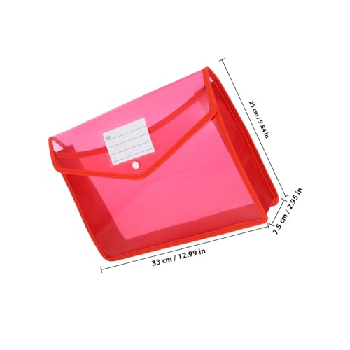 Chemises transparentes A4 étanches en plastique résistant à pression pour bureau - 2