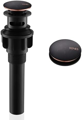Oil Rubbed Bronze Pop Up Drain, Bathroom Vessel Lavatory Vanity Faucet ...
