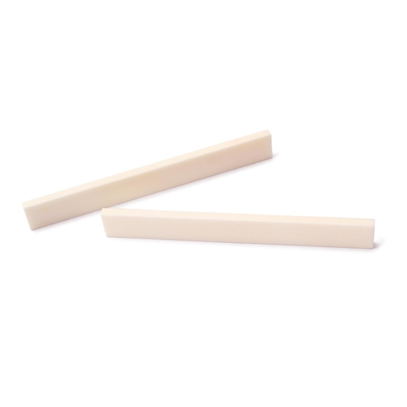 Abaodam Beef Bone Nut Blank 80x11x3mm for Guitar Saddle Mandolin Banjo Ukulele Unbleached Easy Use