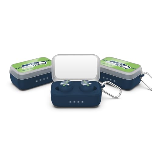 Image of SOAR NFL Wireless Sport Earbuds: Comfortable Fit & Convenient Charging
