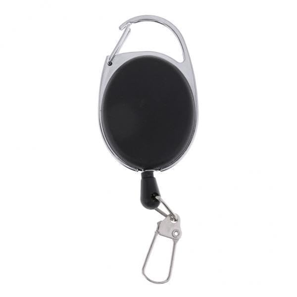 3xkey chain fly fishing retractable clip keychain key ring pull reel key chain