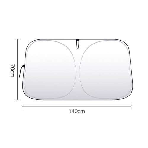 Parasol de parabrisas 140x70cm para Hyundai Tucson Kona 7