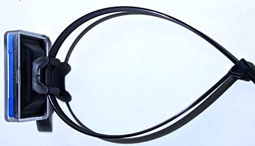 25 Schilderhalter 2,00€/Stück für Rohre und technische Anlagen mit blauem Hintergrund