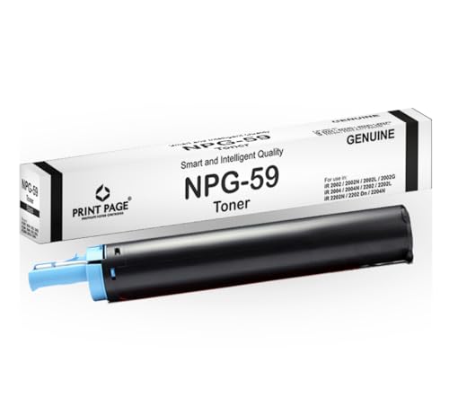 Image of NPG-59 Toner Cartridge Compatible for Printers IR 2002, 2002N, 2002L, 2002G, 2004, 2004N, 2202, 2202L, 2202N, 2202Dn, 2204N, 2206, 2006N, 2224N (1 pcs)